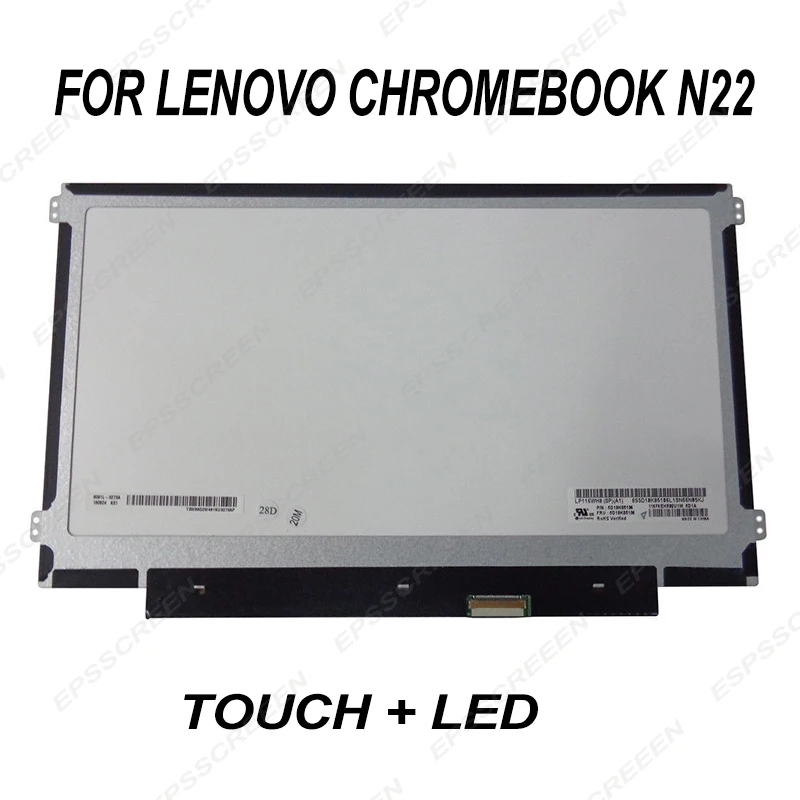

replace 11.6 for Lenovo Chromebook N22 incell Touch Screen Digitizer Module 11.6" HD 1366x768 LCD display LP116WH8 SPA1/C1/D1