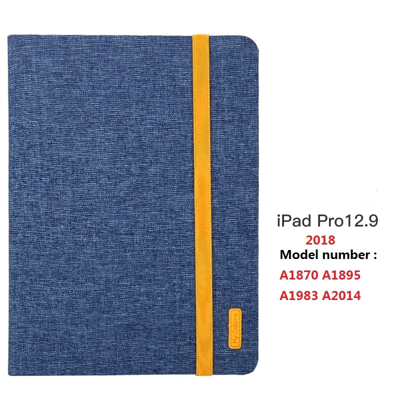 For iPad Pro 12.9 Высококачественный чехол для iPad pro 11, ударопрочный силиконовый чехол из искусственной кожи с подставкой и функцией автоматического сна для iPad pro 12,9, чехол s funda - Цвет: For iPad Pro 12.9