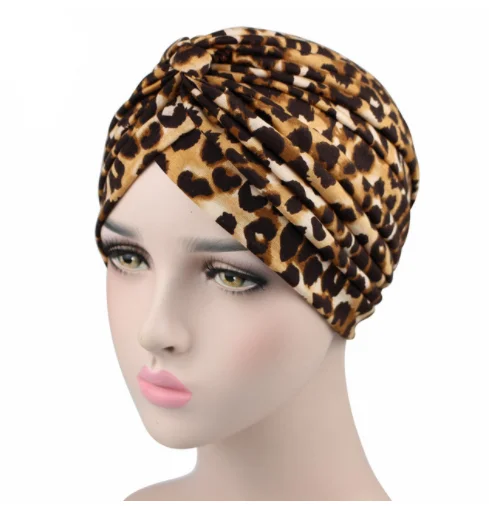 Леопарда тюрбан с принтом женская обувь в национальном стиле мусульманская