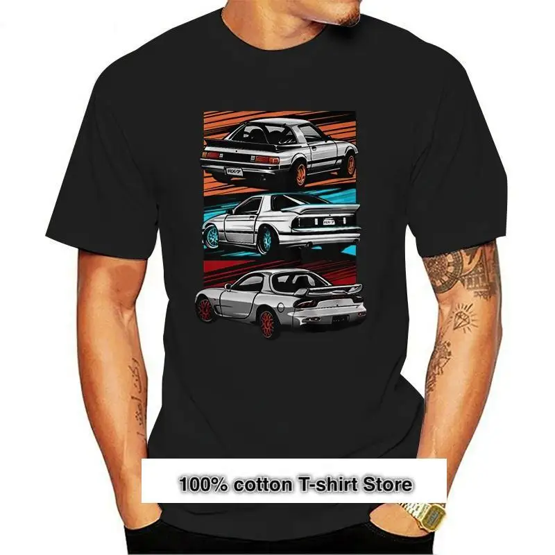 

Camiseta clásica para hombre y mujer, nueva playera RX7 generation