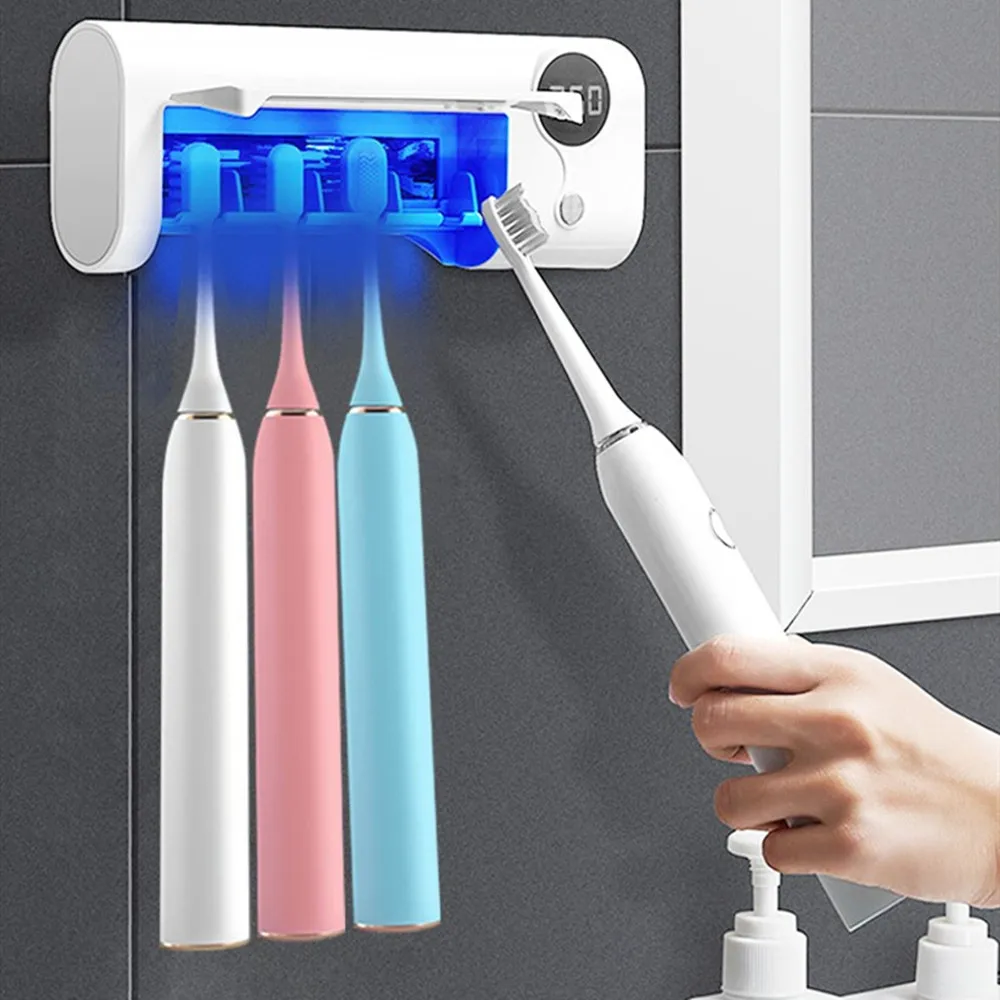 Держатель для ультрафиолетовых зубных щеток коробка чистки бритва бритья