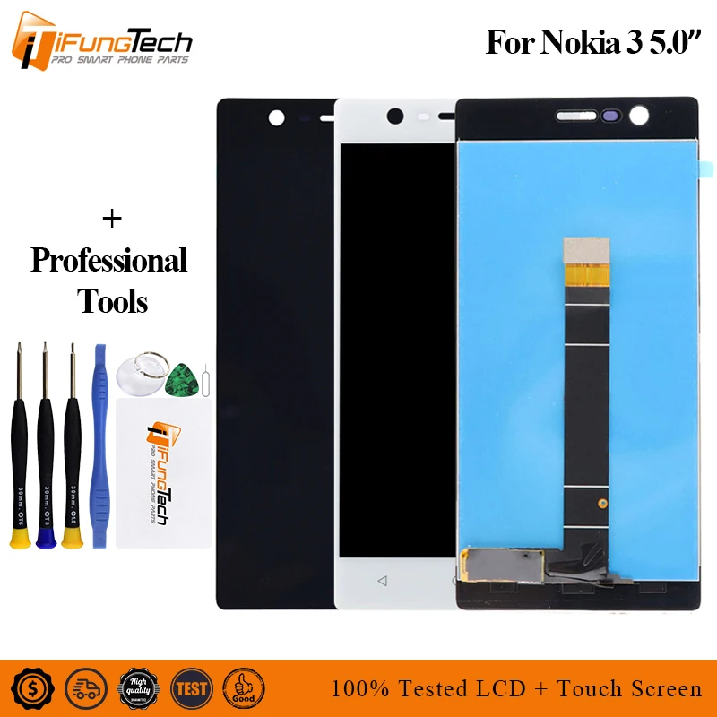 5 0 &quotДисплей для NOKIA 3 LCD сенсорный экран дигитайзер Замена ЖК дисплей TA 1020 1028 1032 1038