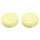 2 шт. 100% натуральный лимонный Твердый шампунь мыло против перхоти для роста волос холодная обработка искусственный аромат шампунь мыло