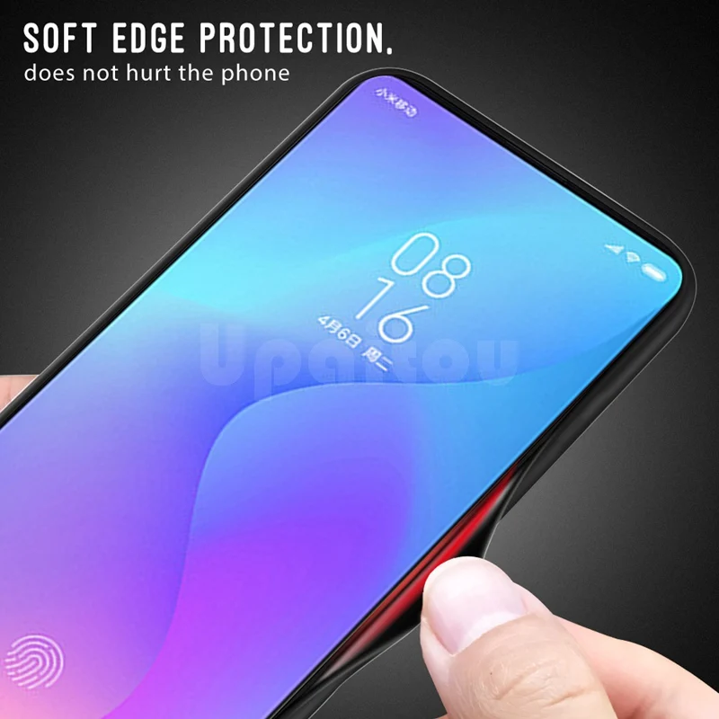 Чехол из закаленного стекла для Xiaomi Mi 9SE 9X CC9 CC9E 9 Explorer A3 чехол бампер с краями ТПУ