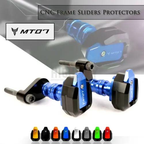 

Motorcycle CNC Falling Protection Frame Slider Fairing Guard Crash Pad Protector for YAMAHA MT07 FZ07 MT-07 FZ-07