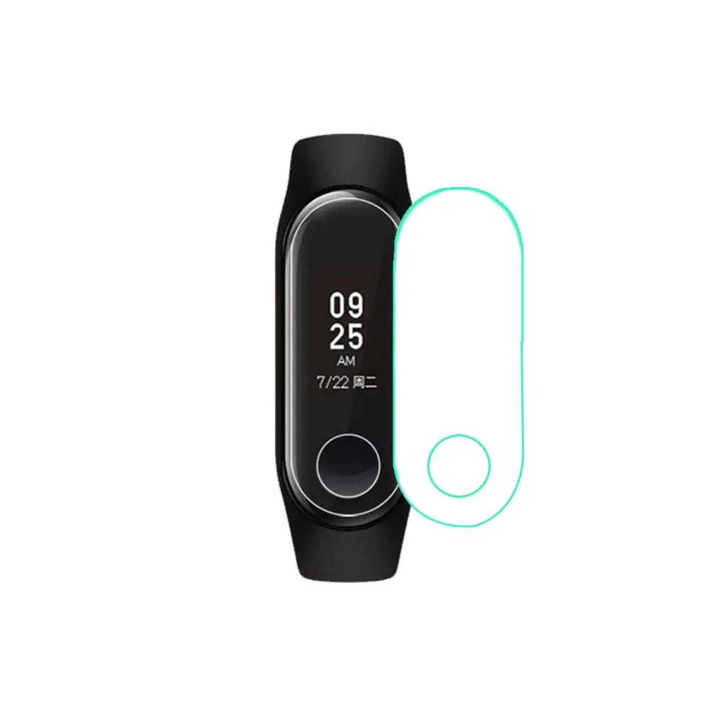 10 шт Высококачественная Защитная пленка для экрана Xiaomi mi Band 3 умный браслет
