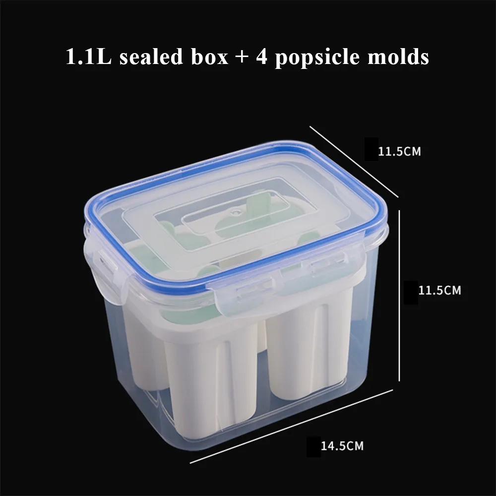 

Silicone Ice Cream Mould Ice Cube Tray Popsicle Barrel Diy Mold Dessert Ice Cream Mold with Popsicle Stick