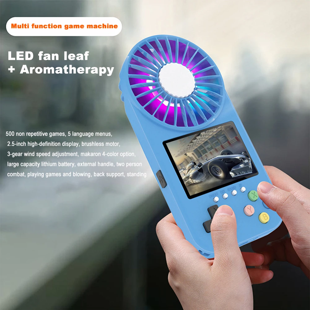 Портативные вентиляторы электрическая портативная игровая мини консоль с