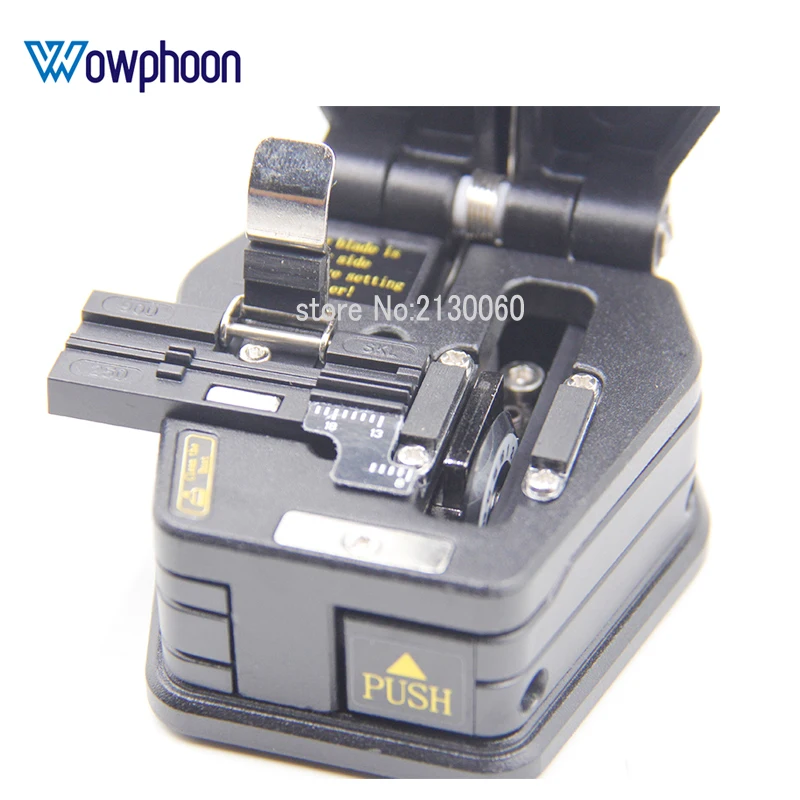 High-precision SKL-6C fiber cutter 16-sided blade cold-joint hot-melt sheath ftth optical fiber cleaver tools