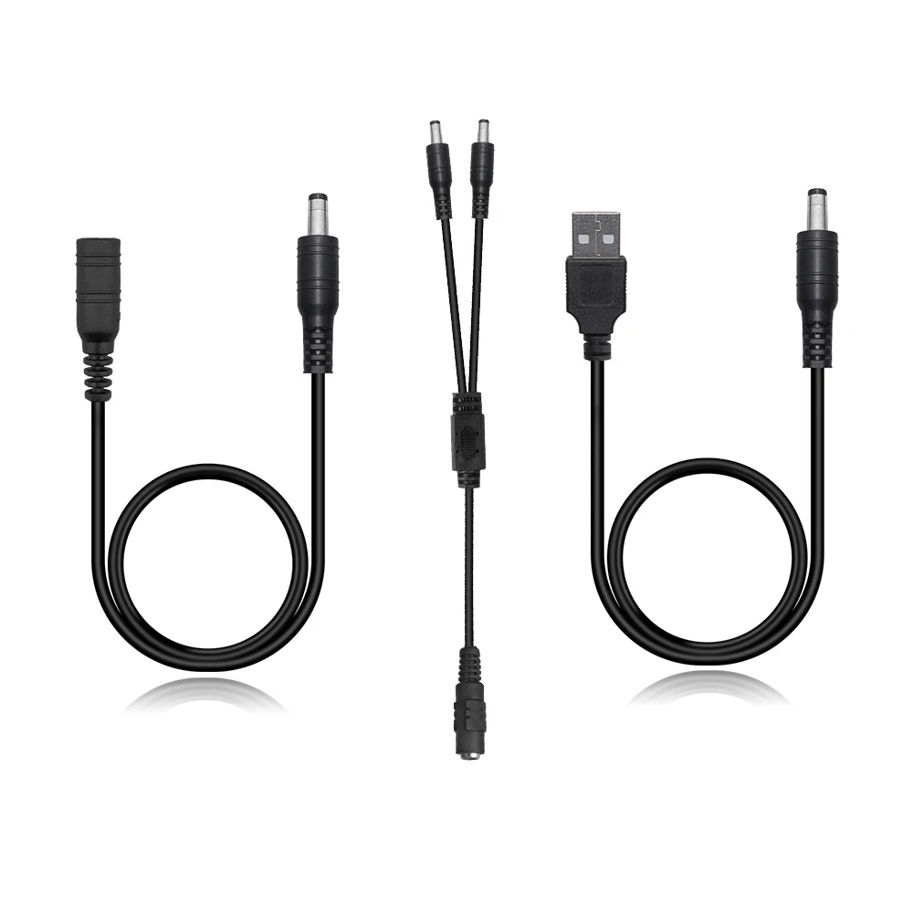 USB кабель питания постоянного тока 40 см светодиодный светильник разъемы 1 м