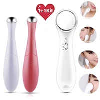 electric facial cleanser wash face machine skin pore cleaner vibration eye skin massager far infrared face slimming massager