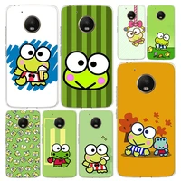 Cartoon frog keroppi Phone Case Cover For Motorola Moto Plus Power Play One Fusion Action Macro Fundas