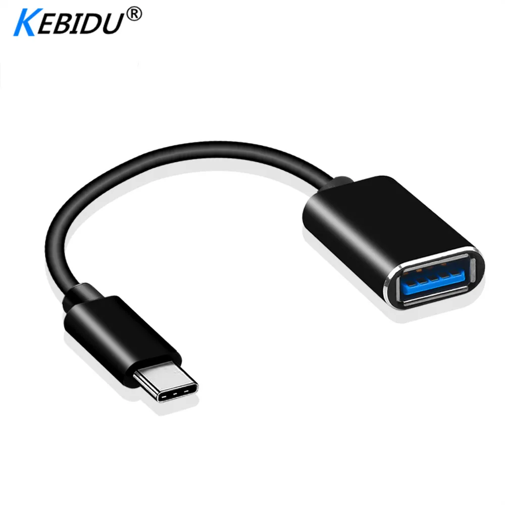 Кабель адаптер kebidu USB 3.0 Type C папа для передачи данных OTG подходит Samsung Sony HTC Xiaomi