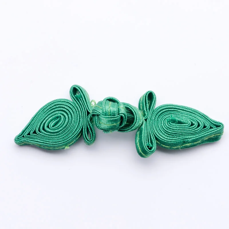 4 пары пуговиц-застежек с узлом китайской лягушки для костюмов Чонсам Тан