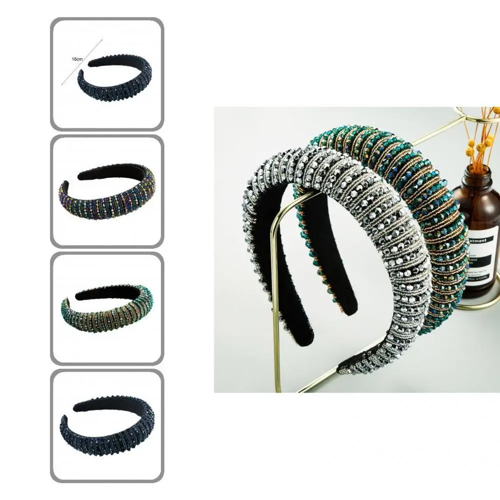 

Аксессуар шикарная блестящая легкая женская лента для волос для вечерние