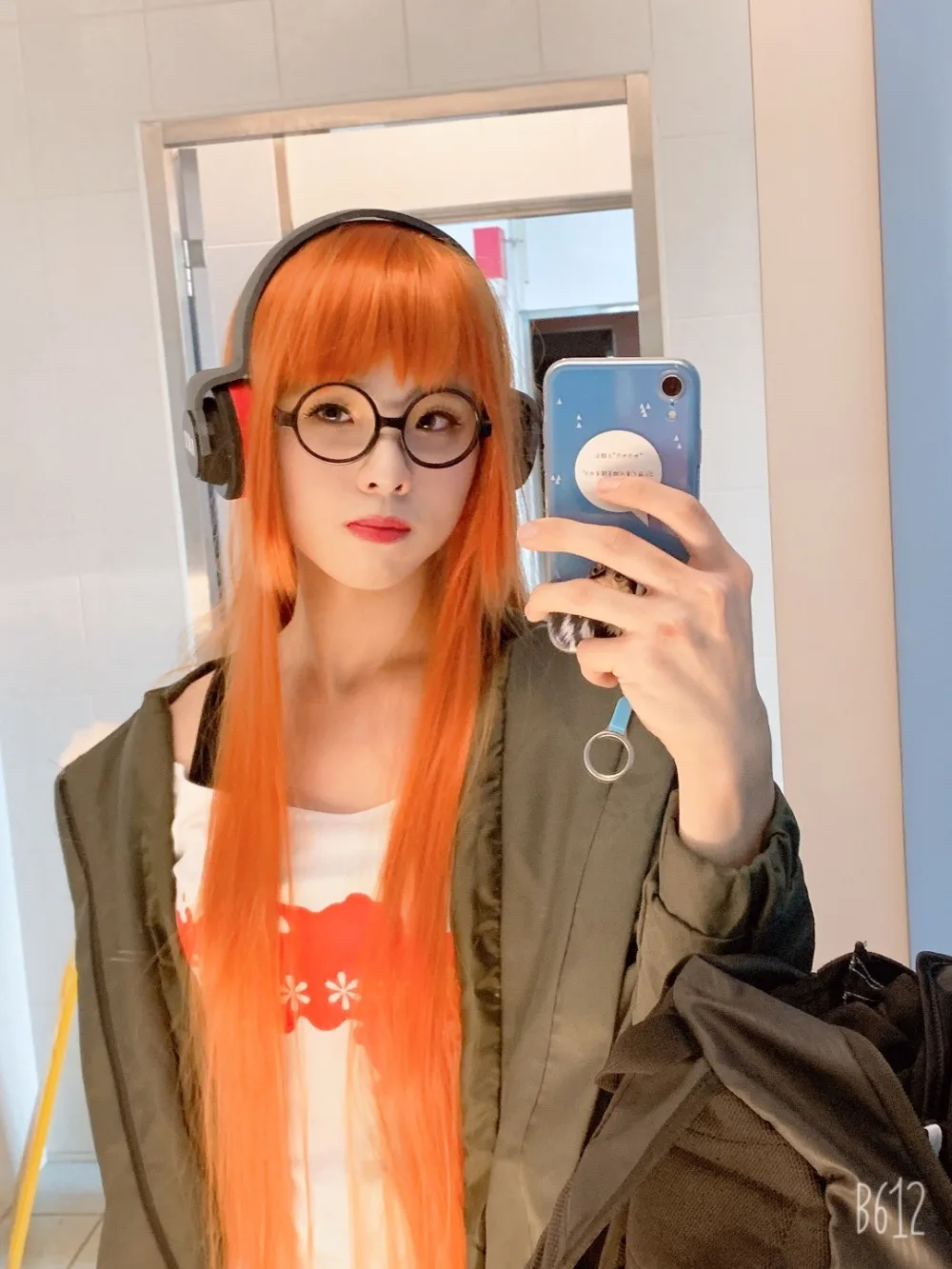 Игра Persona 5 футаба Сара косплей костюм пальто куртка женская для Хэллоуина