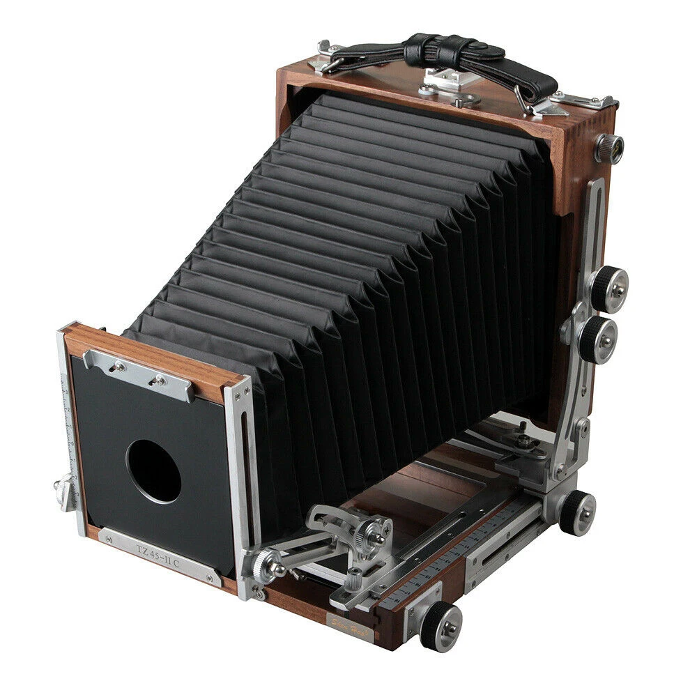 Shen Hao SH 4X5 Складная широкоформатная камера с черным грецким орехом для деревянных