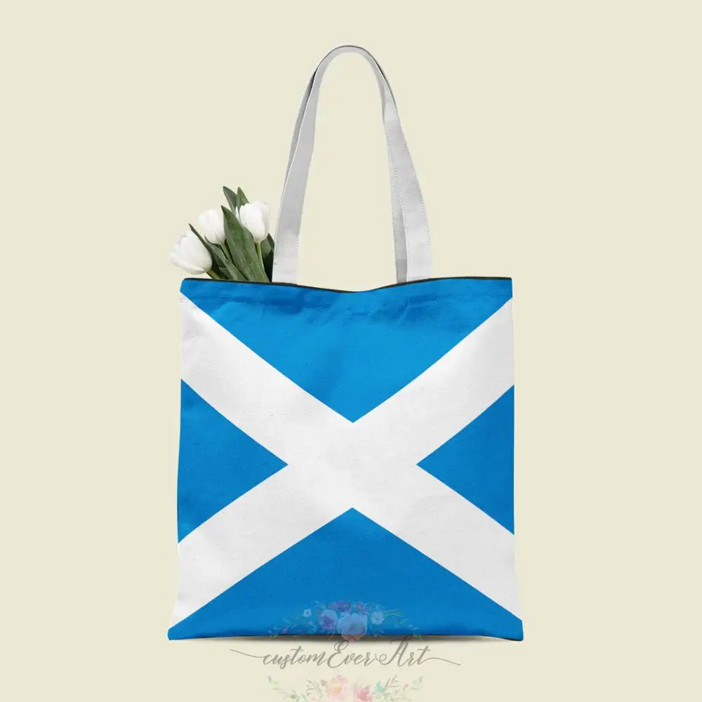 

Scotland tote bag custom canvas tote bags for women for teacher Birthday Bags Gift Bag personalized gifts