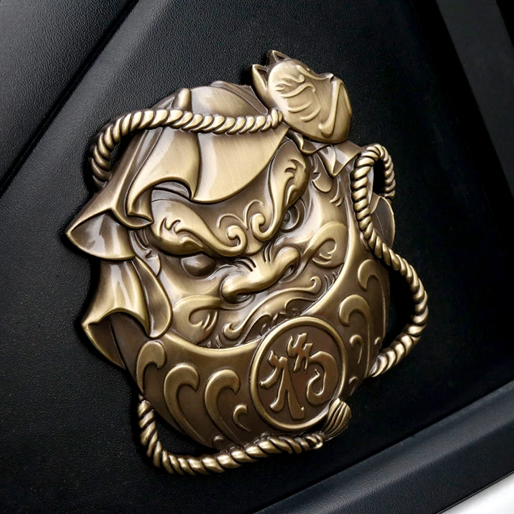 

3D Zinc Alloy Premium Car Emblem Badge Decals Side Fender Rear Trunk Sticker for Car SUV Truck Motorcycle