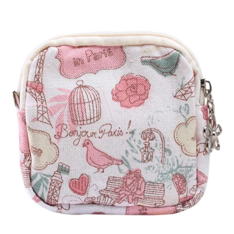 Милый мультяшный чехол для гигиенических салфеток коврик держатель кошелька