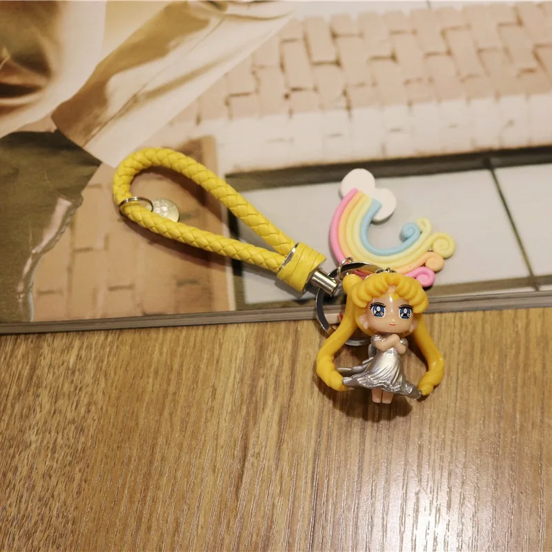 Новый Сейлор Мун фигурки Морячка Цукино Усаги Аниме Ключ Пряжка фигурка дракона