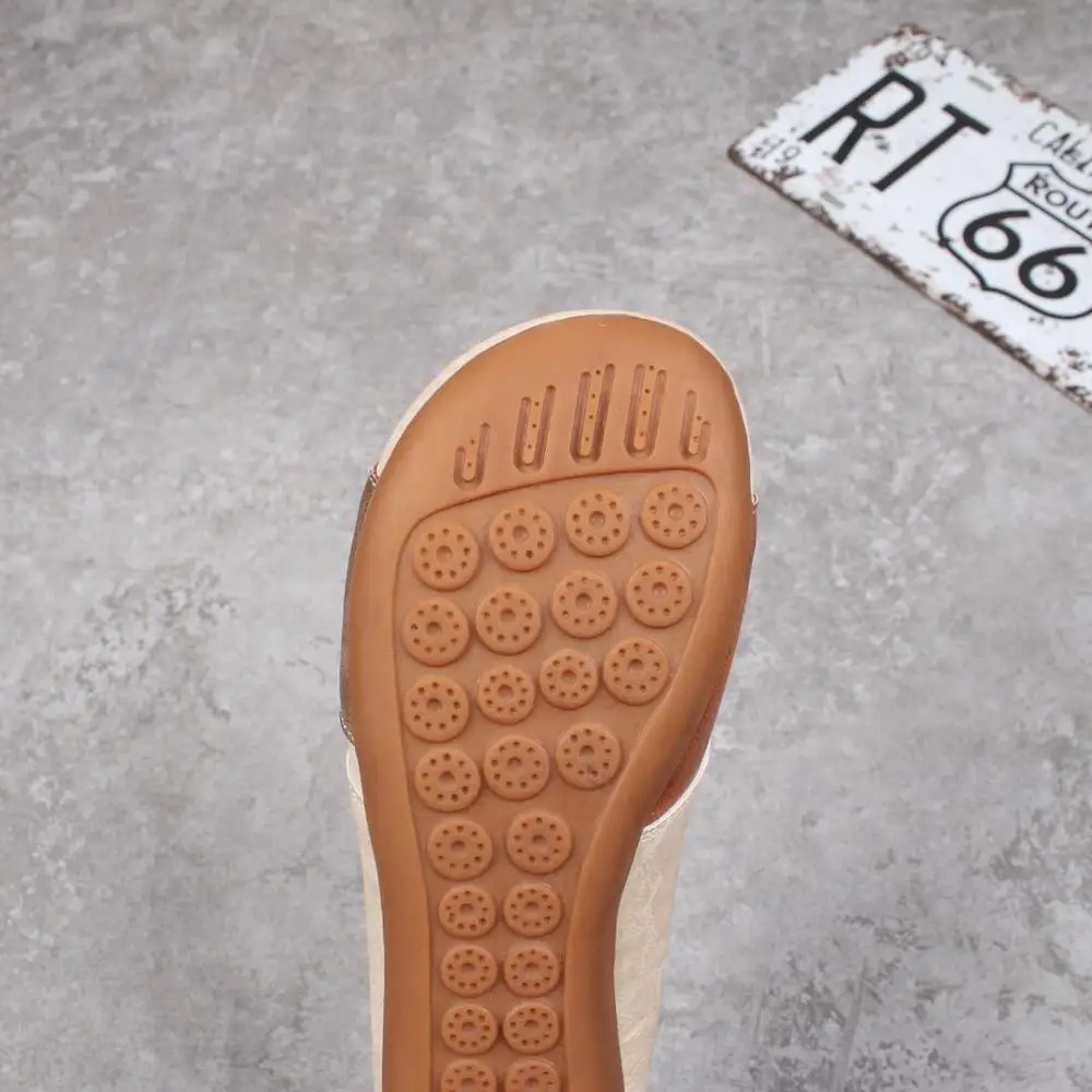 Лоферы женские ручной работы разноцветные на шнуровке мягкая подошва лоферы