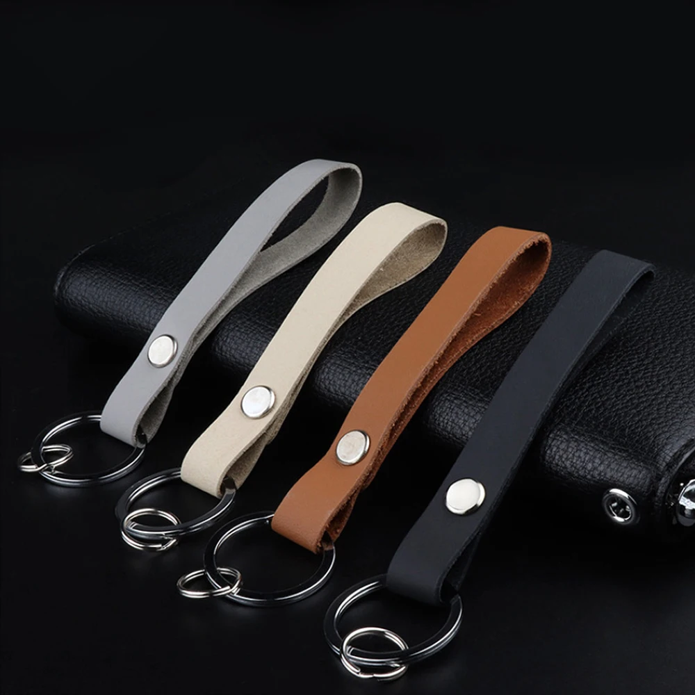 Кожаный Автомобильный брелок для ключей из воловьей кожи мотоцикла yamaha yz 125 pw 50 bws