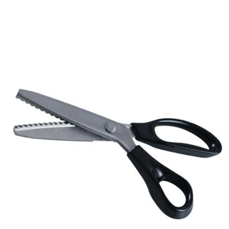 Узорчатые дуговые зубчатые ножницы пилообразные для ткани и бумаги | 2 мм Ножницы