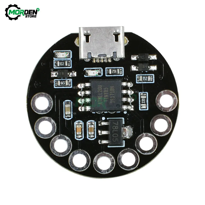 Микро-usb LilyTiny LilyPad ATtiny85 плата для развития носимый Модуль программируемый SRAM Digispark CJMCU устройство Nano для Arduino
