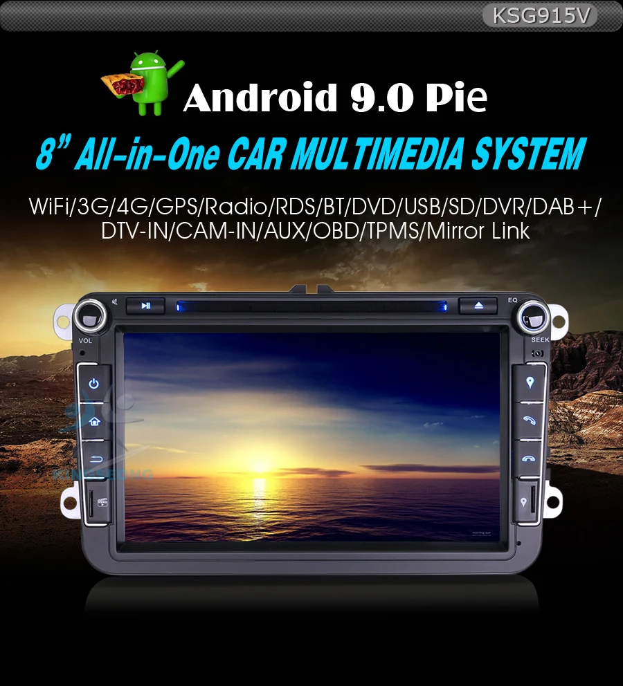 " автомобильный DVD gps Navi Android 9,0 DAB автомобильный радиоприемник для VW Multivan T5 Passat B6 B7 RNS510 Golf MK5 MK6 Bluetooth Wifi Авторадио RDS
