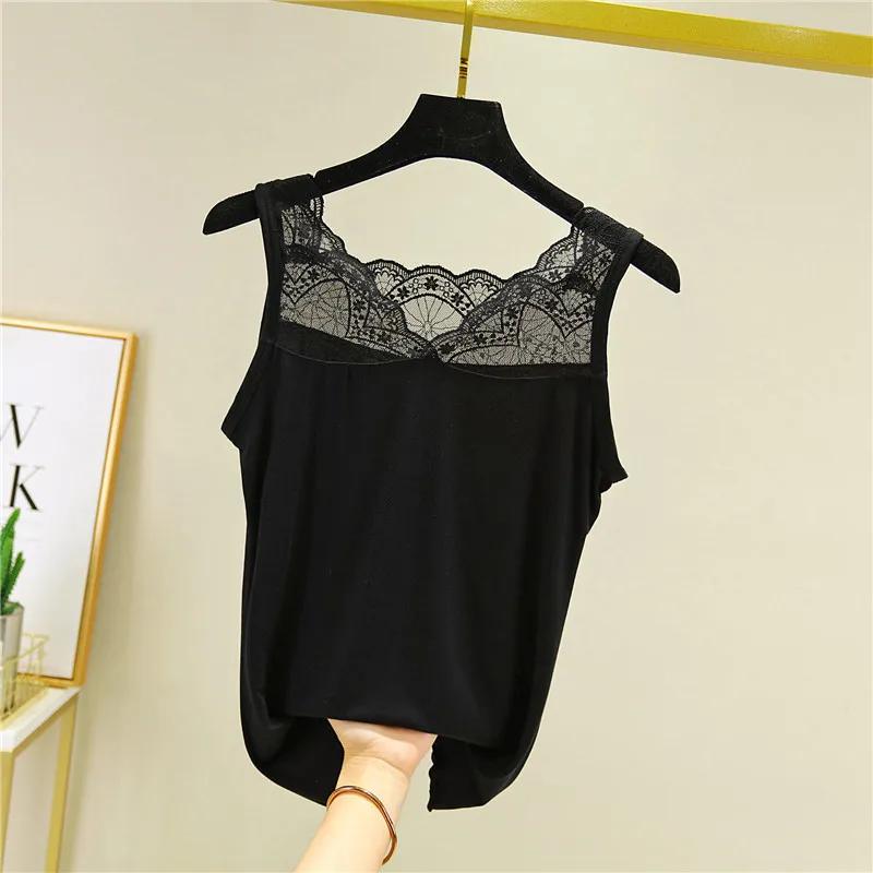 

The new style is thinner, with a bottoming, I-line lace camisole, women's summer wear sexy TB323