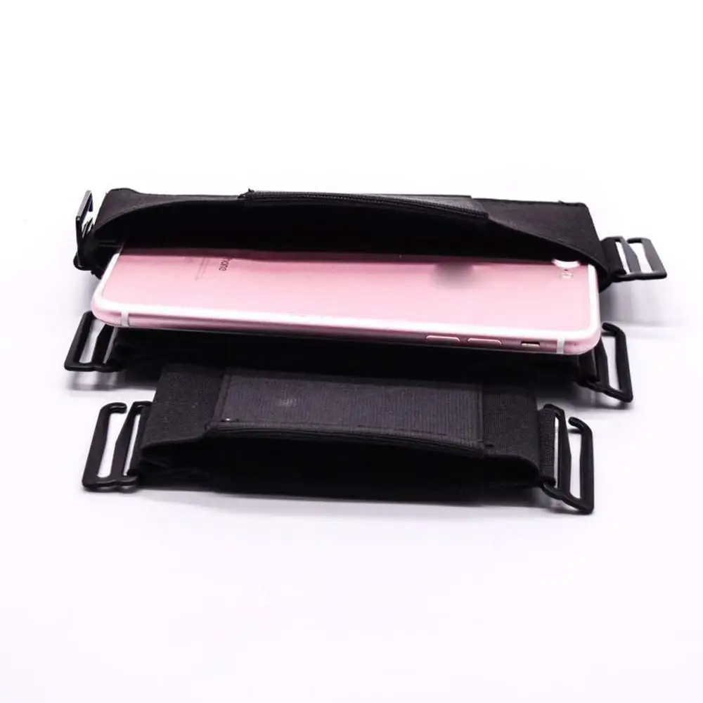 Ультратонкая сумка поясной чехол для хранения ID карт невидимая Carteira