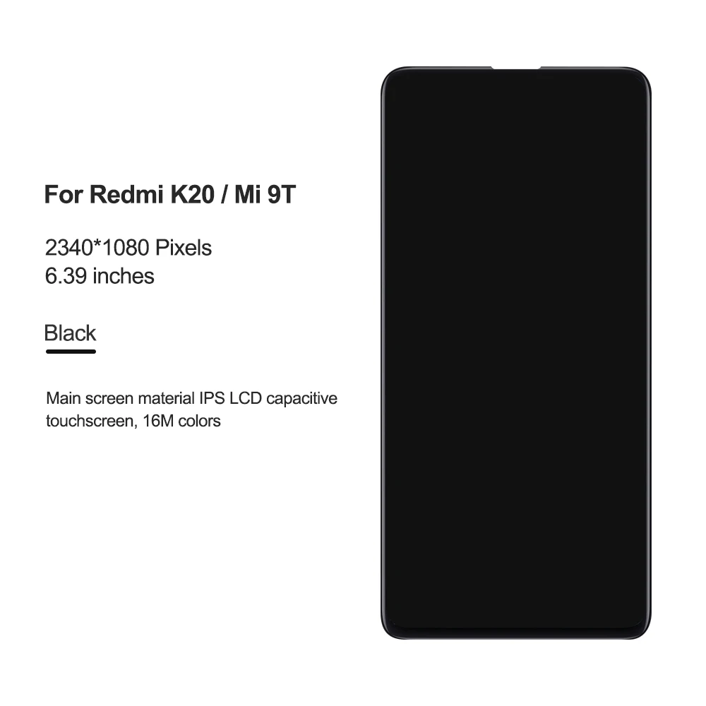 Для 6,3" Xiao mi 9T mi 9T mi 9T mi 9T Pro AMOLED ЖК-дисплей+ сенсорная панель дигитайзер для Red mi K20 Red mi K20 Pro