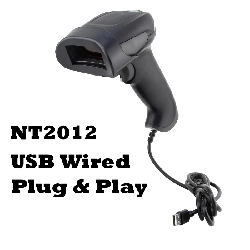 Проводной сканер штрих кодов NT2012 USB rdкарты беспроводной считыватель для