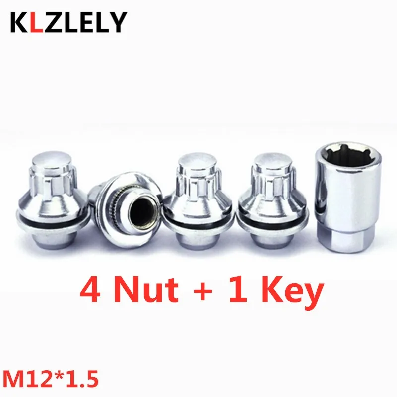 1 комплект M12 * 5 противоугонные стандартные гайки для колес TOYOTA AURIS ALTEZZA GITA CORONA