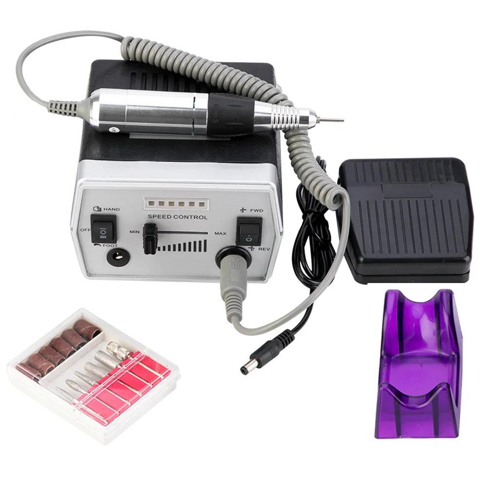 Электрическая дрель для ногтей 35000 об/мин оборудование маникюра и педикюра