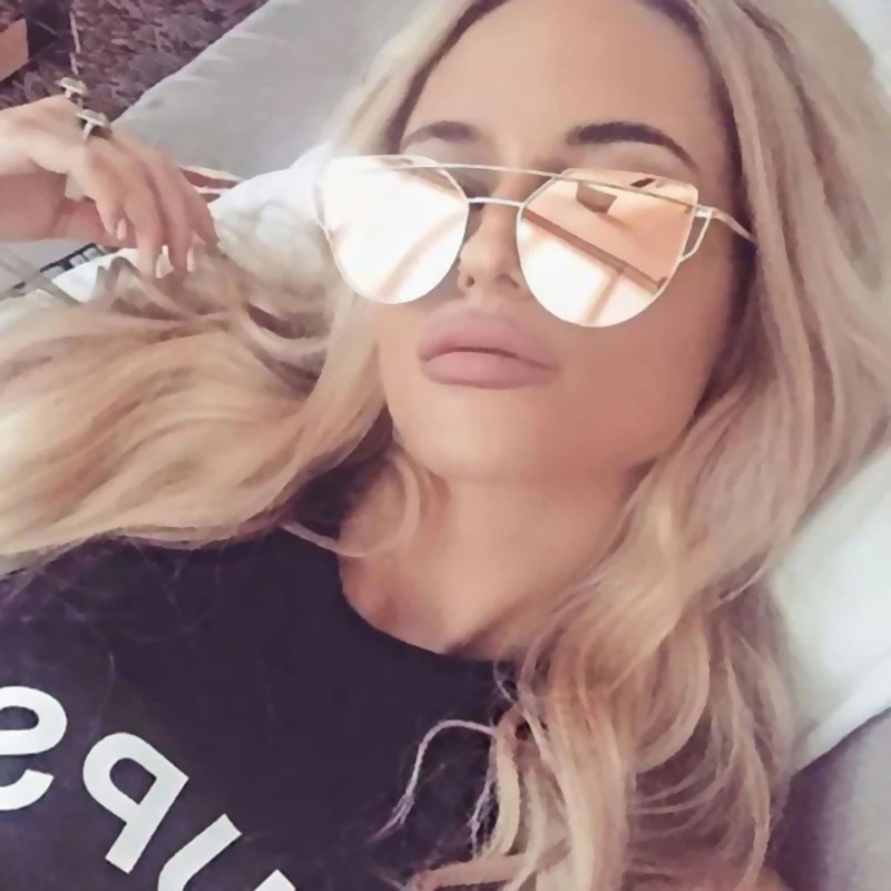 Очки солнцезащитные женские кошачий глаз модные пикантные Роскошные брендовые