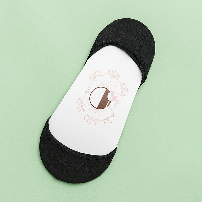 Носки-следки Женские однотонные из силикагеля 1 пара = 2 шт.