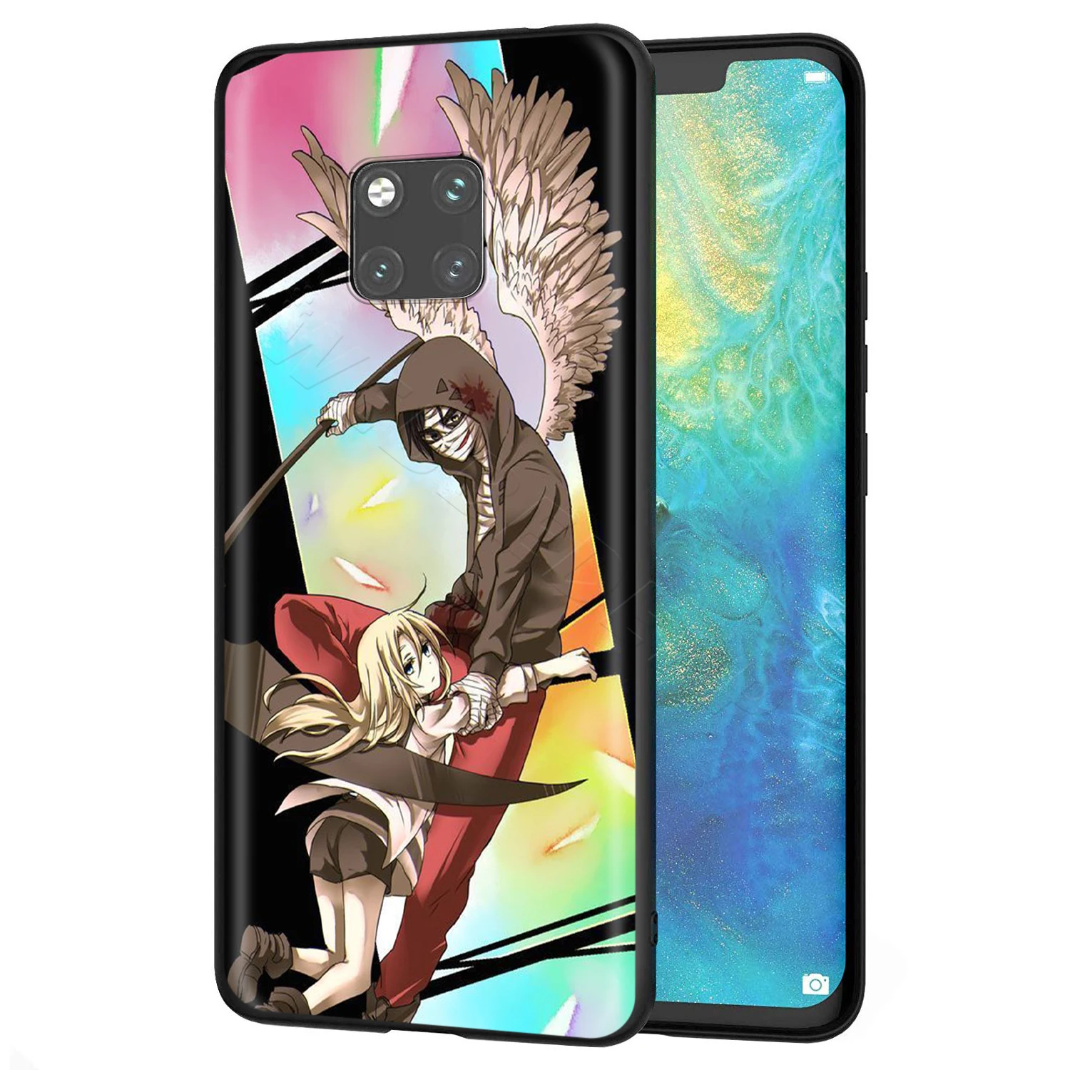 Webbedepp чехол с ангелами смерти для Huawei Honor 6A 7A 7C 7X 8 8X 8C 9 9X 10 20 Lite Pro Note View | Мобильные