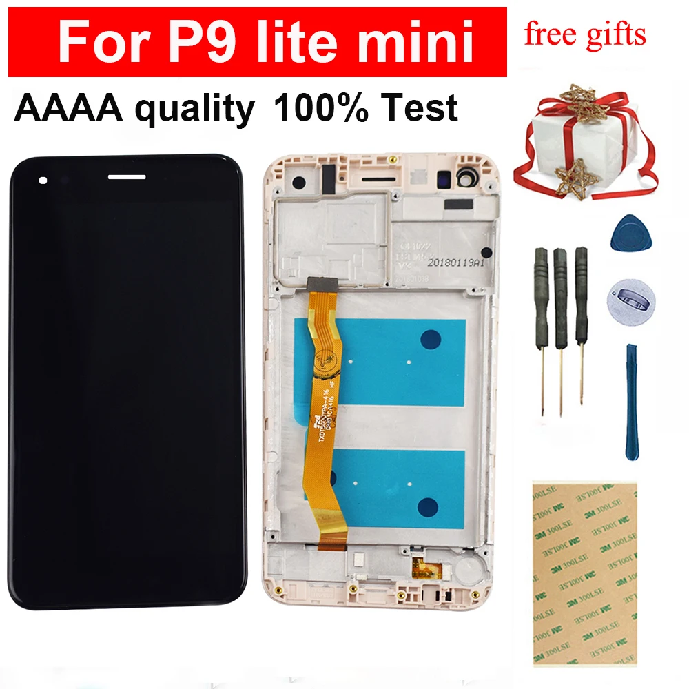 ЖК дисплей для Huawei P9 lite mini сенсорный экран дигитайзер датчик в сборе Y6 2017