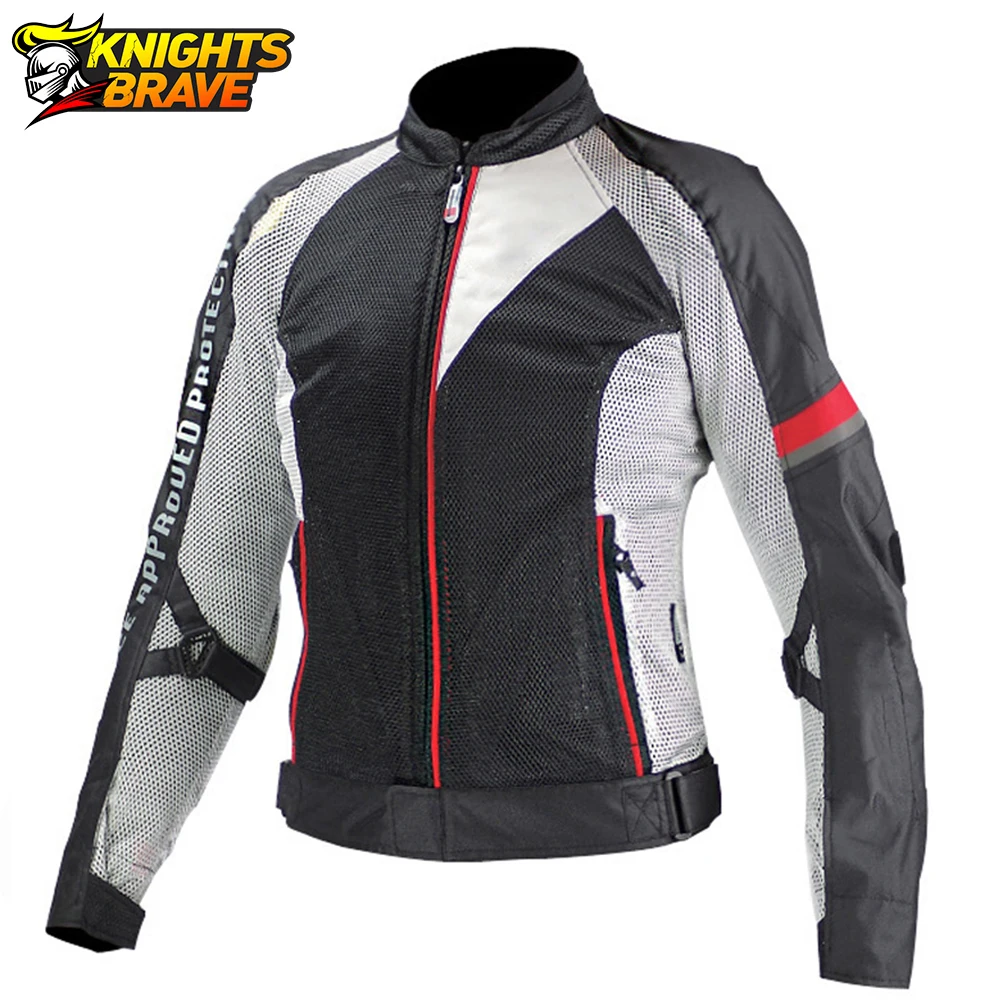 

SAIKURUN Motorcycle Jacket Summer Breathable Jaqueta Motociclista Men Off-Road Racing Jacket Protective Gear Chaqueta Moto