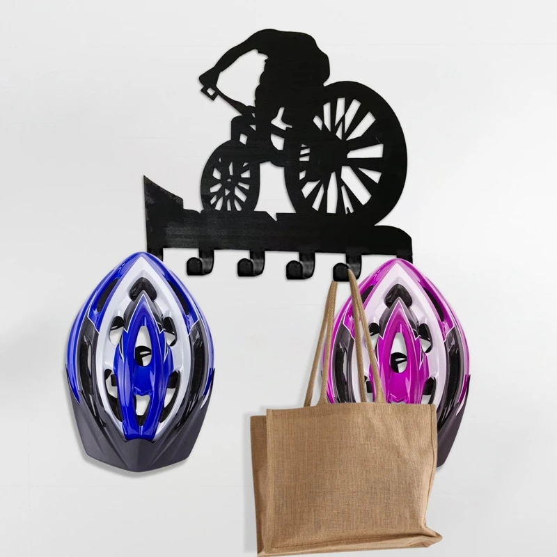 Стеллаж для снаряжения горного велосипеда Металлический Настенный декор