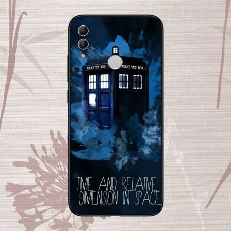 

Tardis Box Doctor Who Phone Case For Huawei Honor 7C 7A 8X 8A 9 10 10i Lite 20 NOVA 3i 3e
