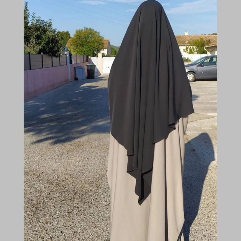Женская Паранджа niqab хиджаб Абая Фата верхняя молитвенная одежда Арабская