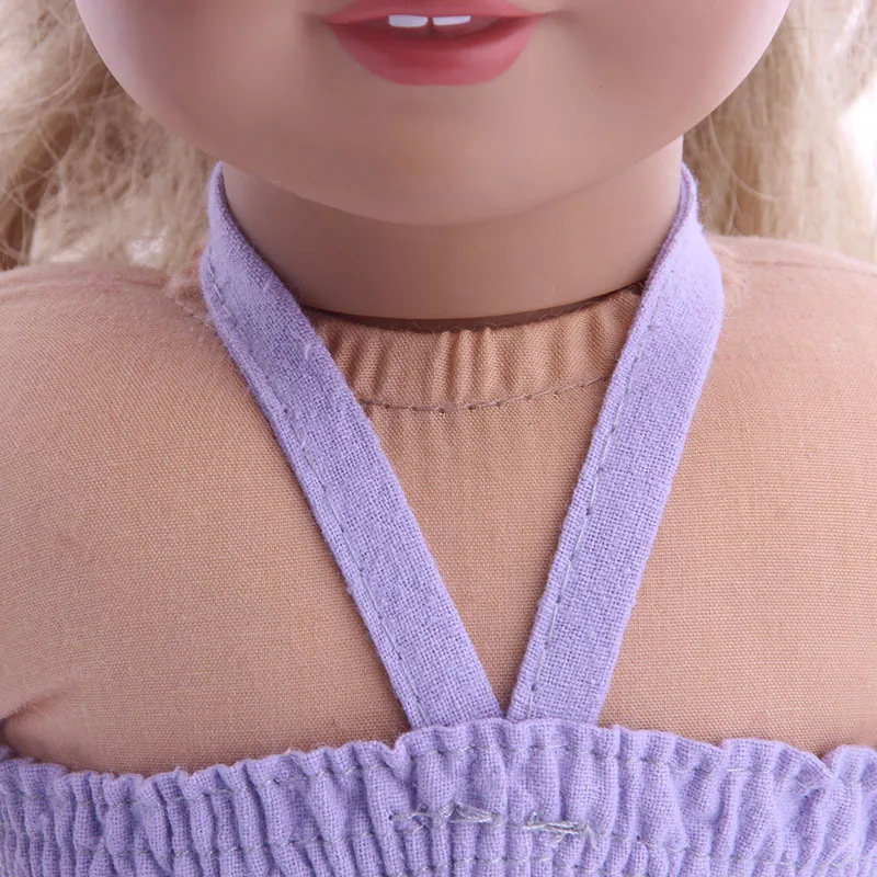 

Braces skirt + Leggings Suit Doll Clothes For 18 Inch American Doll & 43 Cm New Born Baby,Our Generation,Girl Gift