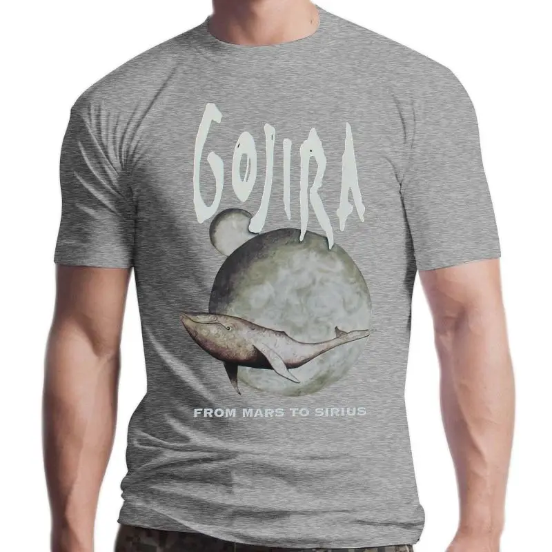 

Gojira Black T-Shirt Cool Casual Sleeves Cotton T Shirt Fashion Unisex More Size and Colors Cool O-Neck Tops