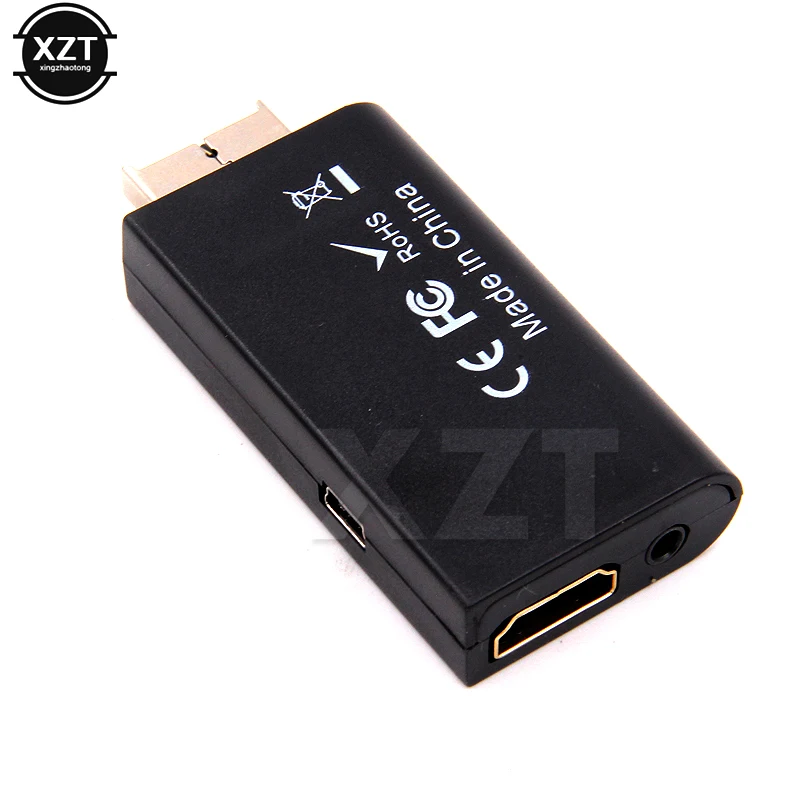 Преобразователь Аудио и видео PS2 в HDMI 480i / 480p/576i адаптер с аудиовыходом 3 5 мм