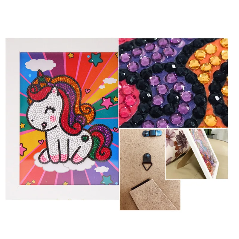 Рамка 5D сделай сам полностью алмазная живопись мультяшная специальная форма