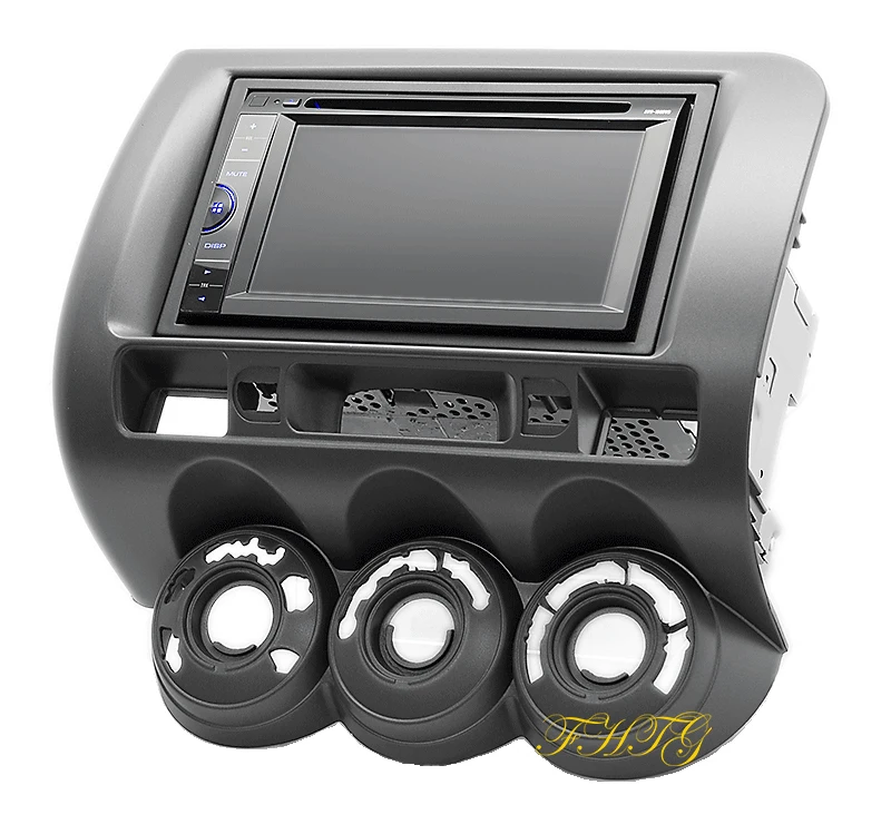 Автомобильный радиоприемник комплект приборной панели подходит для Honda Jazz 2006 2DIN