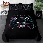 Постельное белье Outlet геймпад Комплект постельного белья красочный пододеяльник модный покрывала в полоску покрывала с принтом геймеров крутой домашний текстиль